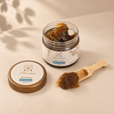 Savon noir marocain à l'eucalyptus + gant exfoliant | 200 g
