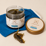 Savon noir marocain à l'eucalyptus + gant exfoliant | 200 g