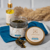 Moroccan Black Soap with Eucalyptus + Exfoliating Glove | 200g