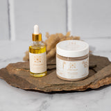 Argan Oil 50ml + Ghassoul Clay – Glow & Purify Duo