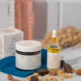 Argan Oil 30ml + Black Soap + Exfoliating Glove | Moroccan Deep Cleanse Bundle