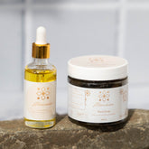 Argan Oil 50ml + Black Soap – Radiance & Detox Bundle