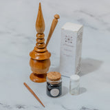 Pure Moroccan Kohl – Handcrafted Wooden Set | 20g