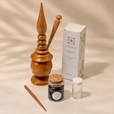 Pure Moroccan Kohl – Handcrafted Wooden Set | 20g