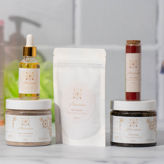 Unlock the Ultimate Glow: How to Use the Royal Moroccan Beauty Collection Step by Step