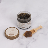 Moroccan Black Soap with Argan Oil + Exfoliating Glove | 200g