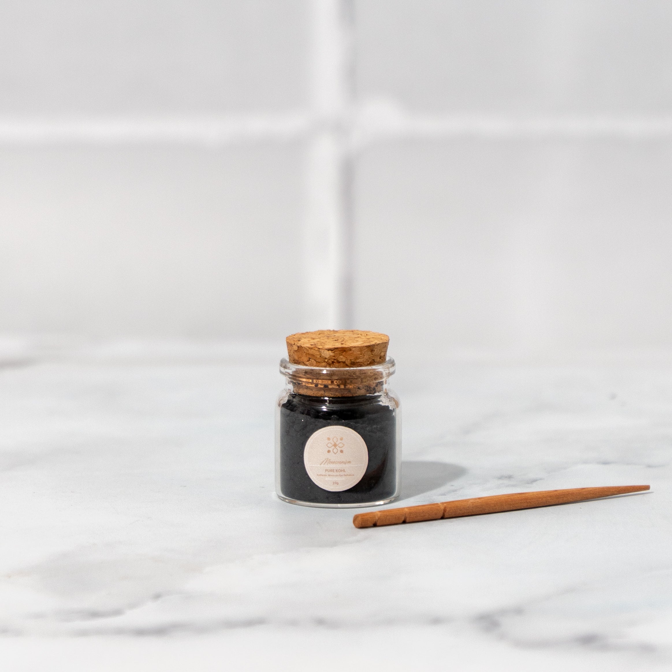 Pure Moroccan Kohl – Handcrafted Wooden Set | 20g