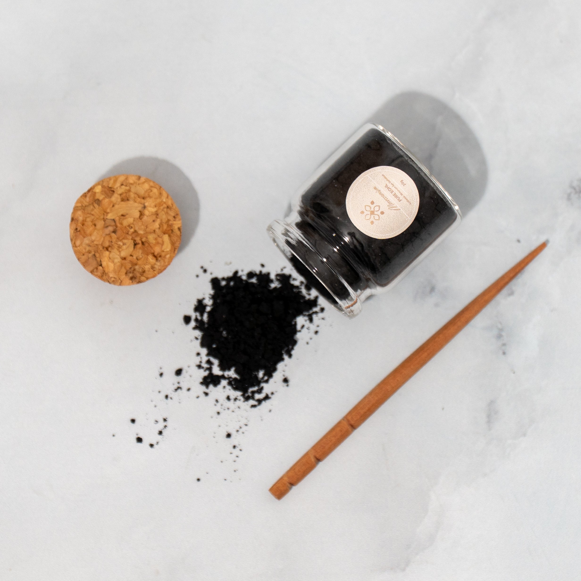 Pure Moroccan Kohl – Handcrafted Wooden Set | 20g