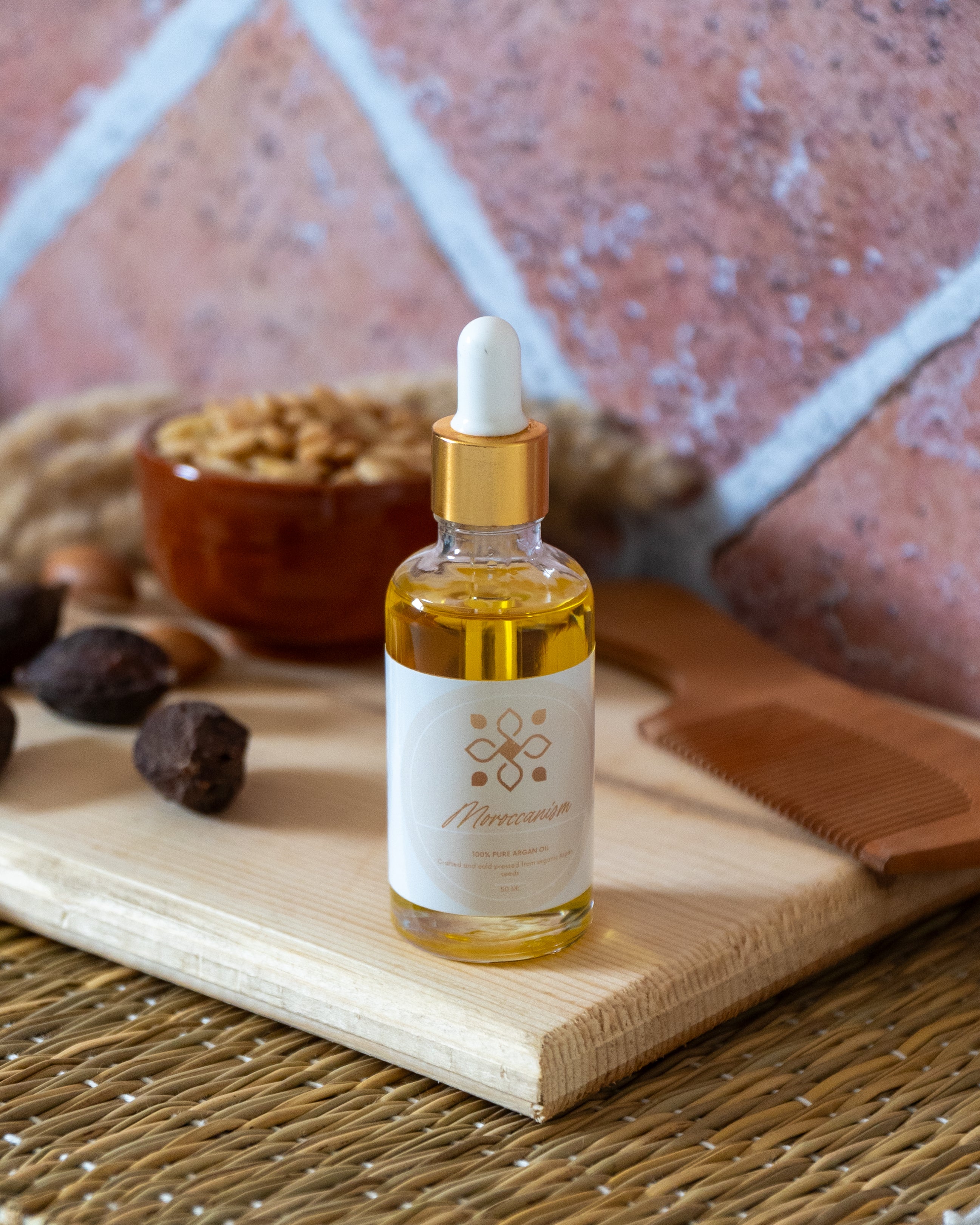100% Pure Argan Oil – Hand-Pressed & Organic | 50mL – Moroccanism