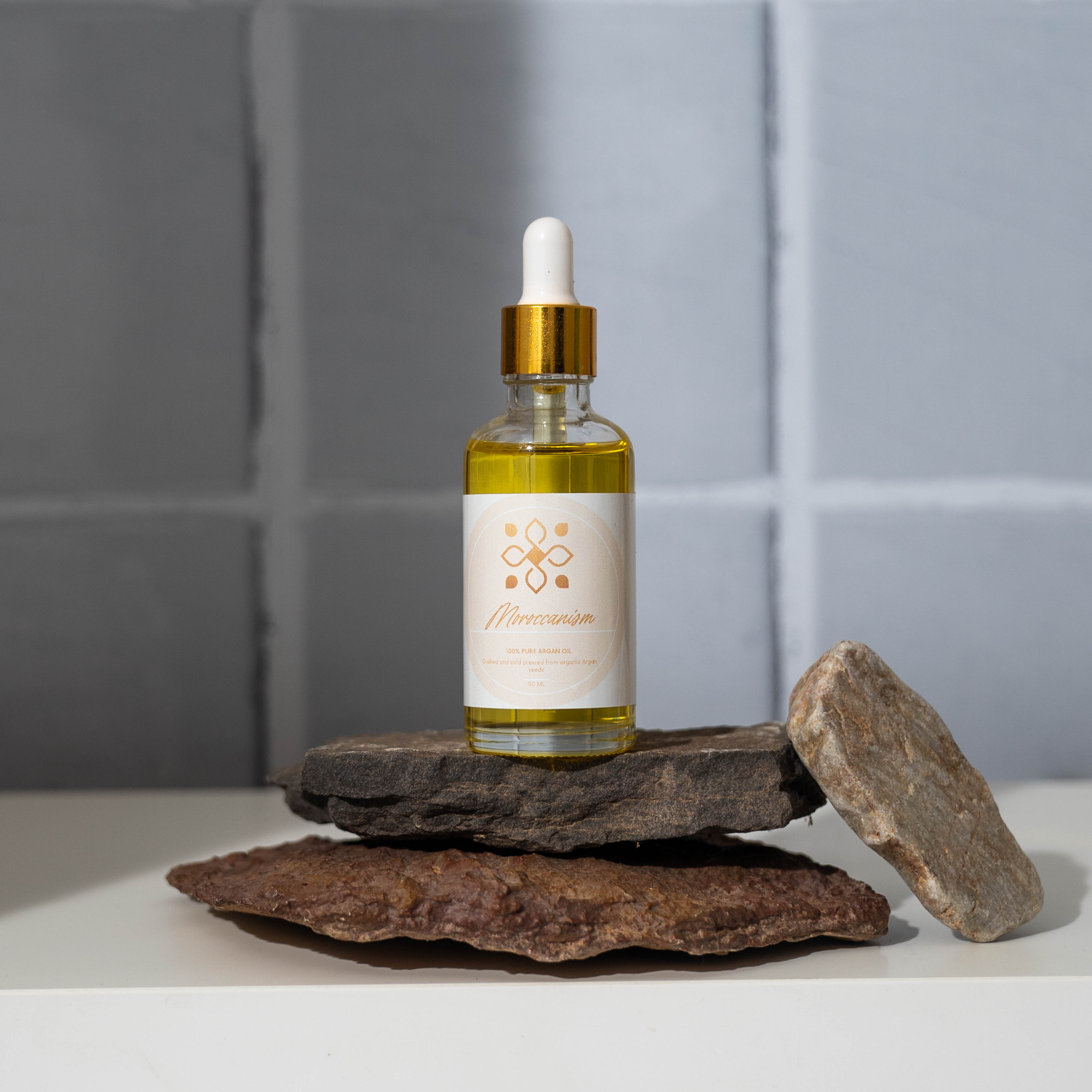 100% Pure Moroccan Argan Oil – Hand-Pressed & Cold-Extracted | 50mL