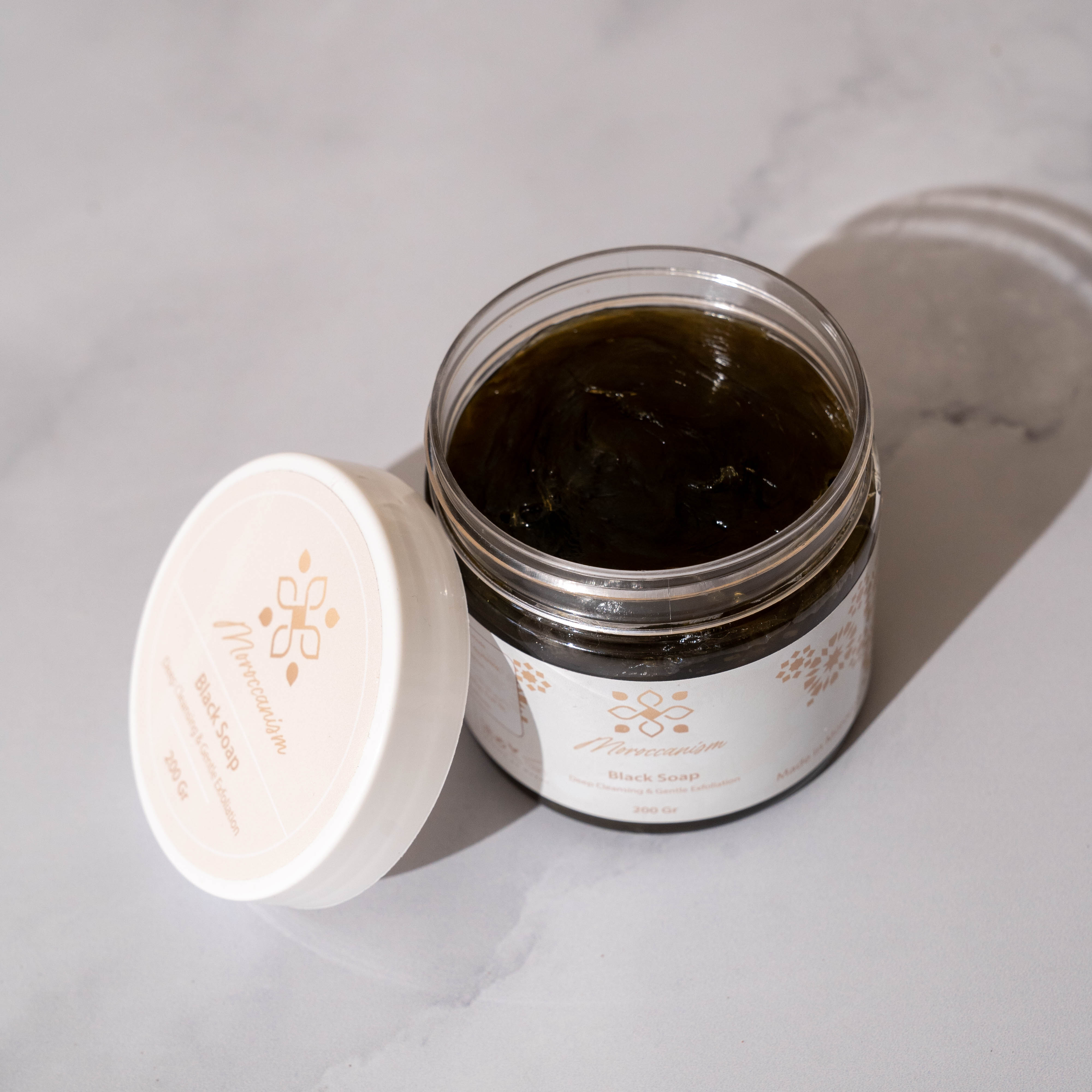 Moroccan Black Soap – Deep Cleansing & Exfoliating Ritual | 200g