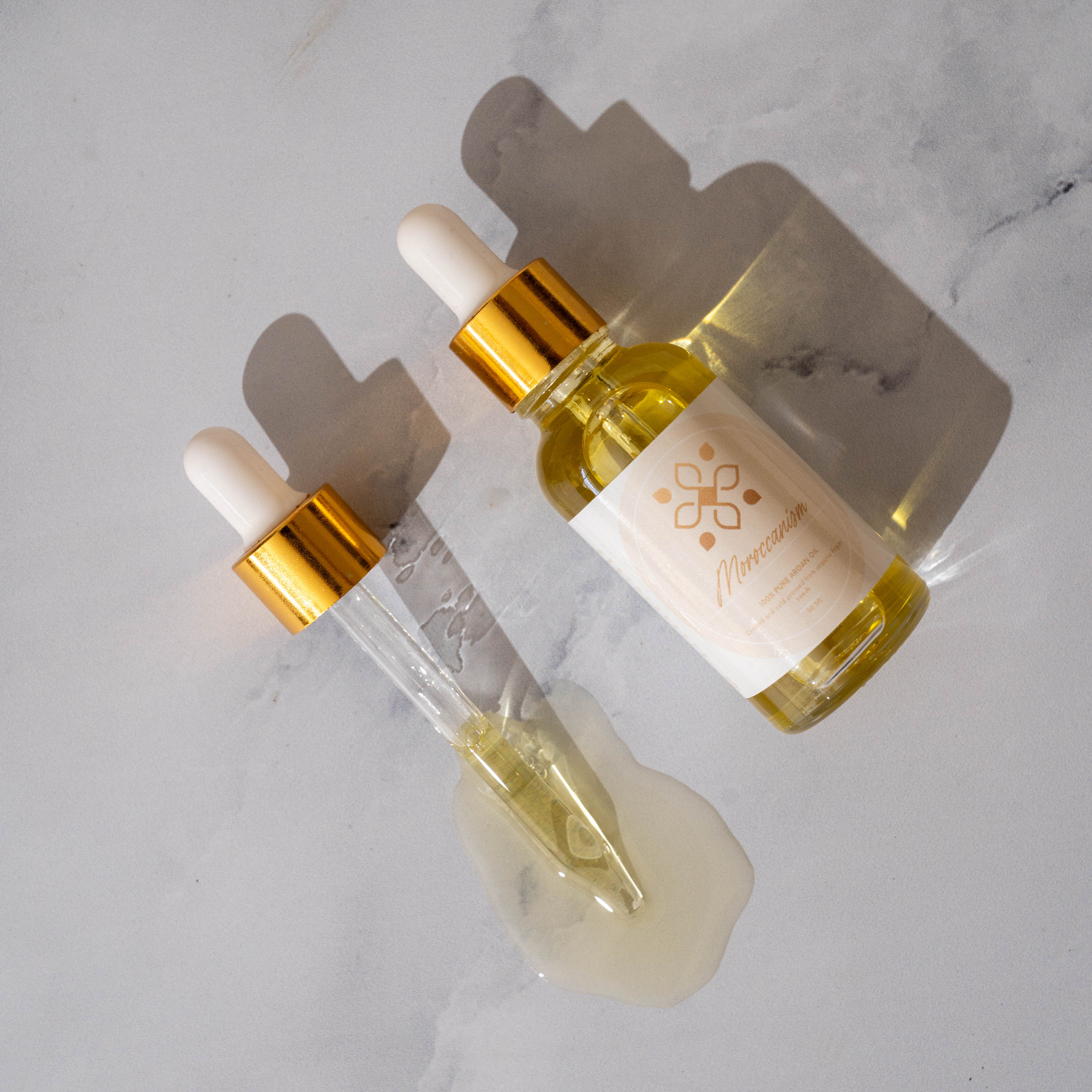 100% Pure Moroccan Argan Oil – Hand-Pressed & Cold-Extracted | 30mL