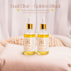 Dual Elixir | 2x50ml 100% Pure Hand-Pressed Argan Oil
