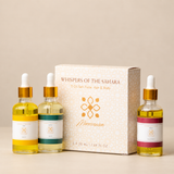 Whispers of the Sahara – 3 Oil Set for Face, Hair & Body